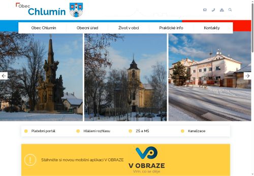 Zobrazit webové stránky Obecní úřad Chlumín