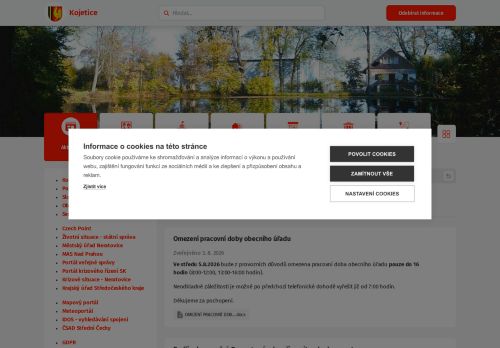 Zobrazit webové stránky Obecní úřad Kojetice