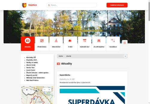 Zobrazit webové stránky Obecní úřad Kojetice
