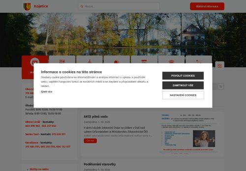 Zobrazit webové stránky Obecní úřad Kojetice