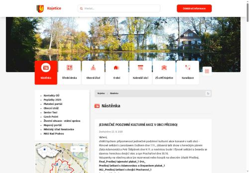 Zobrazit webové stránky Obecní úřad Kojetice