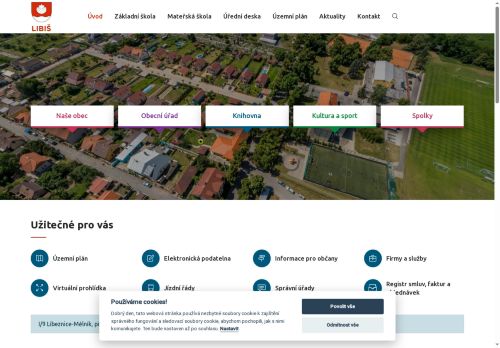 Zobrazit webové stránky Obecní úřad Libiš