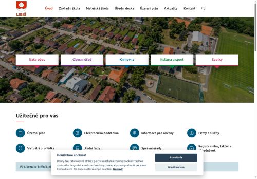Zobrazit webové stránky Obecní úřad Libiš