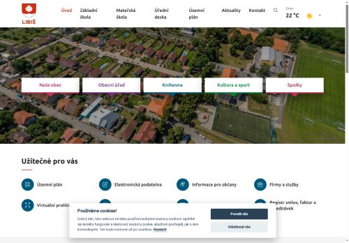Zobrazit webové stránky Obecní úřad Libiš
