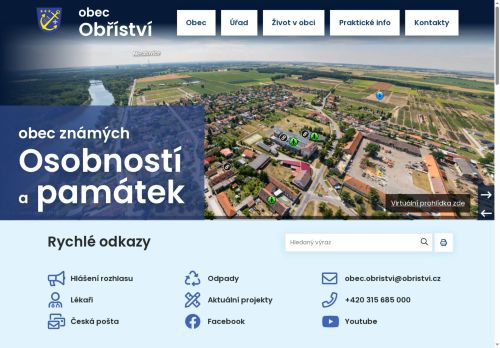 Zobrazit webové stránky Obecní úřad Obříství