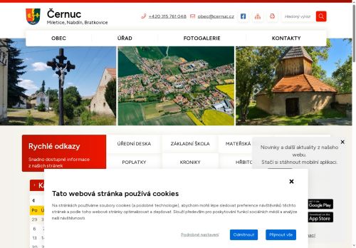 Zobrazit webové stránky Obecní úřad Černuc