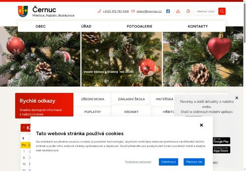 Zobrazit webové stránky Obecní úřad Černuc