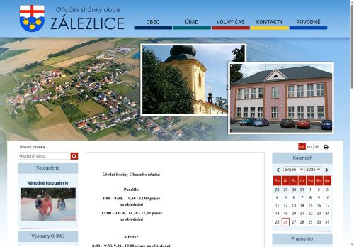 Zobrazit webové stránky Obecní úřad Zálezlice