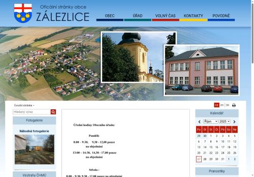 Zobrazit webové stránky Obecní úřad Zálezlice