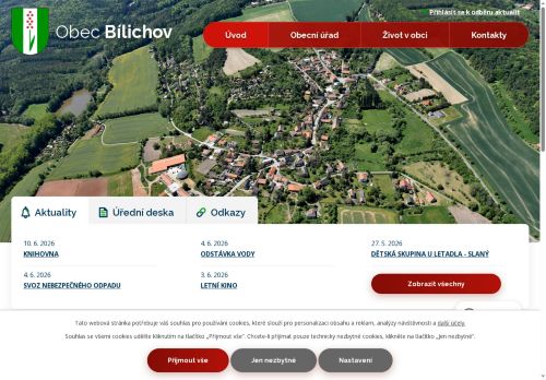 Zobrazit webové stránky Obecní úřad Bílichov