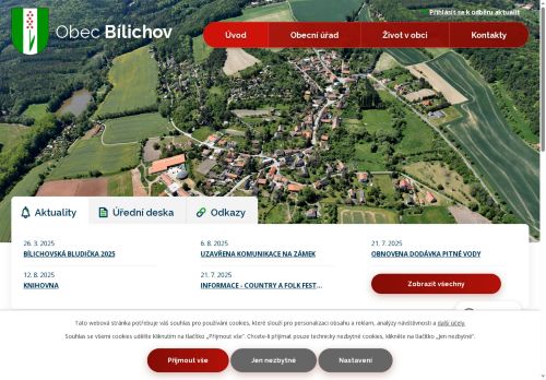 Zobrazit webové stránky Obecní úřad Bílichov
