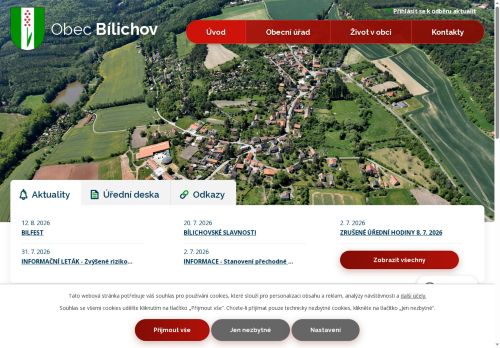 Zobrazit webové stránky Obecní úřad Bílichov