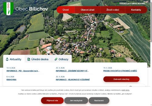 Zobrazit webové stránky Obecní úřad Bílichov