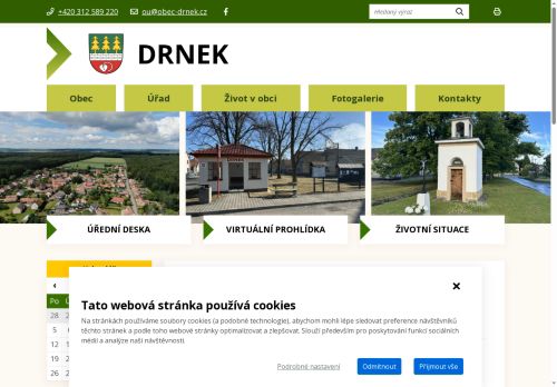 Zobrazit webové stránky Obecní úřad Drnek