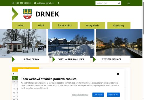 Zobrazit webové stránky Obecní úřad Drnek