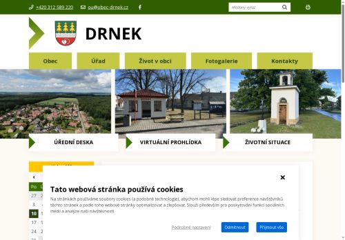 Zobrazit webové stránky Obecní úřad Drnek