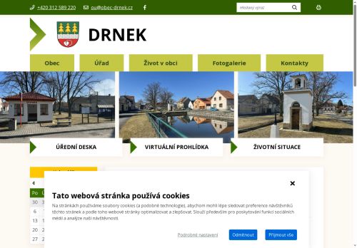 Zobrazit webové stránky Obecní úřad Drnek