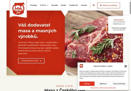 PROAGRO Nymburk a.s. nabízí práci na pozici ZPRACOVATELÉ MASA v obci Městec Králové