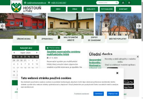 Zobrazit webové stránky Obecní úřad Hostouň