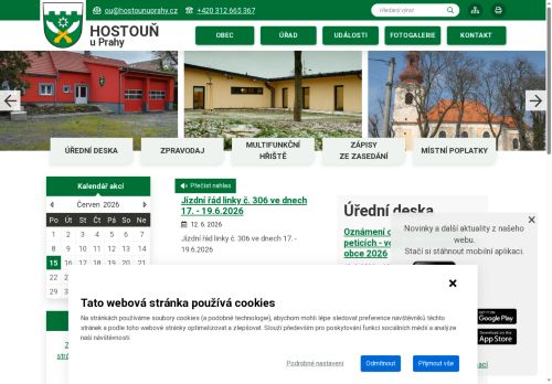 Zobrazit webové stránky Obecní úřad Hostouň