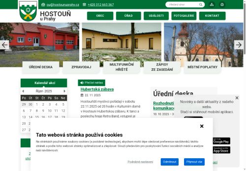 Zobrazit webové stránky Obecní úřad Hostouň