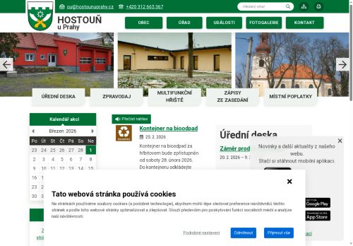 Zobrazit webové stránky Obecní úřad Hostouň