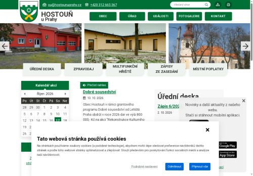 Zobrazit webové stránky Obecní úřad Hostouň