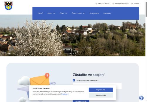 Zobrazit webové stránky Obecní úřad Dřetovice