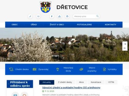 Obecní úřad Dřetovice