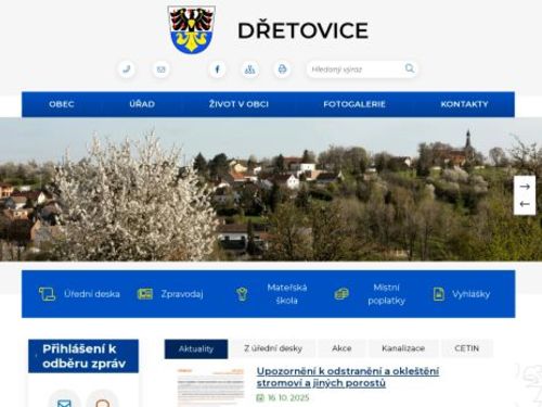 Obecní úřad Dřetovice