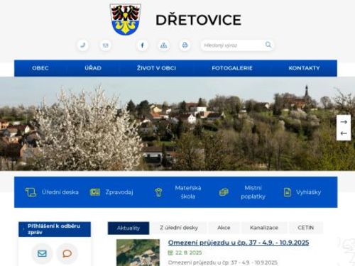 Obecní úřad Dřetovice