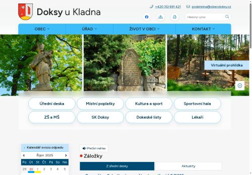 Zobrazit webové stránky Obecní úřad Doksy