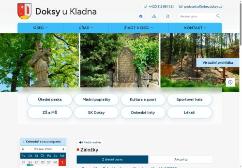 Zobrazit webové stránky Obecní úřad Doksy