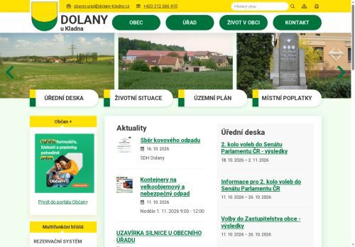Zobrazit webové stránky Obecní úřad Dolany