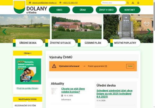 Zobrazit webové stránky Obecní úřad Dolany