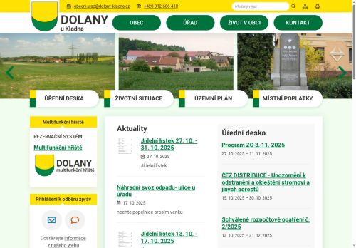 Zobrazit webové stránky Obecní úřad Dolany