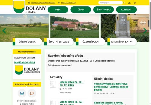 Zobrazit webové stránky Obecní úřad Dolany
