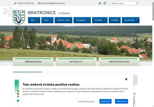 Zobrazit webové stránky Obecní úřad Bratronice