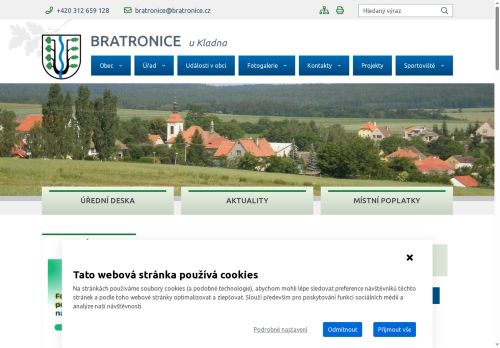 Zobrazit webové stránky Obecní úřad Bratronice