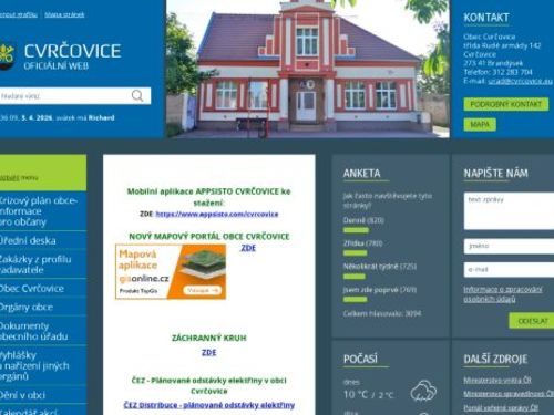 Obecní úřad Cvrčovice