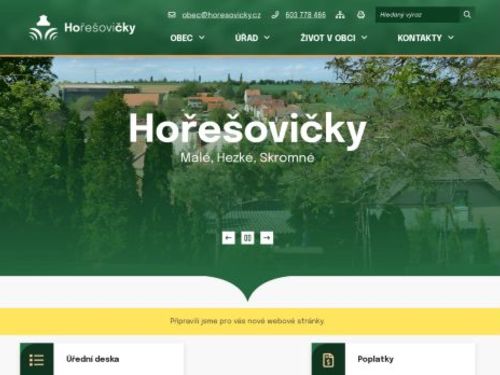 Obecní úřad Hořešovičky