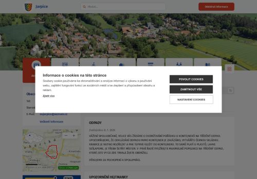 Zobrazit webové stránky Obecní úřad Jarpice