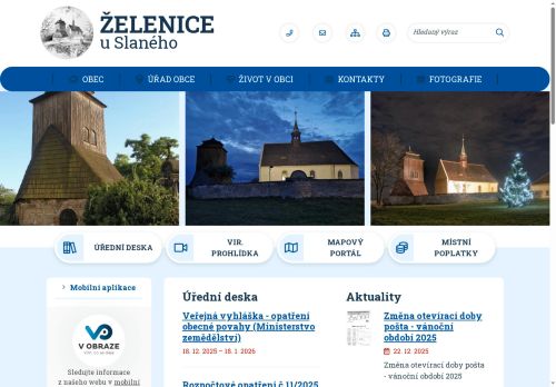 Zobrazit webové stránky Obecní úřad Želenice