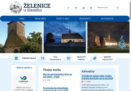 Zobrazit webové stránky Obecní úřad Želenice