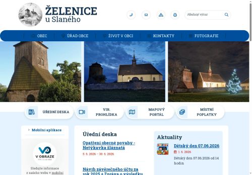 Zobrazit webové stránky Obecní úřad Želenice
