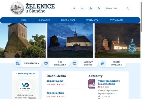 Zobrazit webové stránky Obecní úřad Želenice