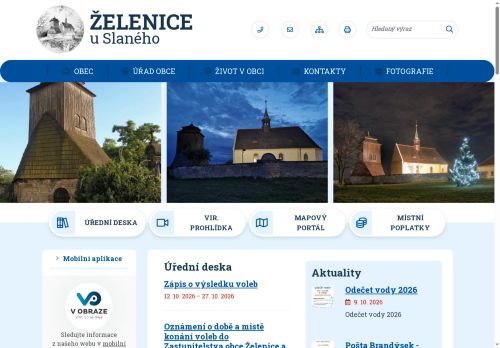 Zobrazit webové stránky Obecní úřad Želenice