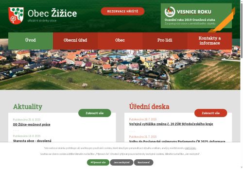Zobrazit webové stránky Obecní úřad Žižice