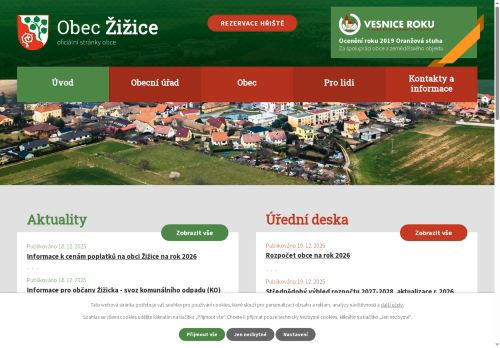 Zobrazit webové stránky Obecní úřad Žižice