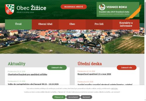Zobrazit webové stránky Obecní úřad Žižice